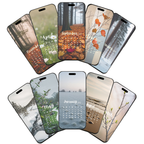 The Seasonal Calendar "The Calm Year" 2025/2026 Wallpapers