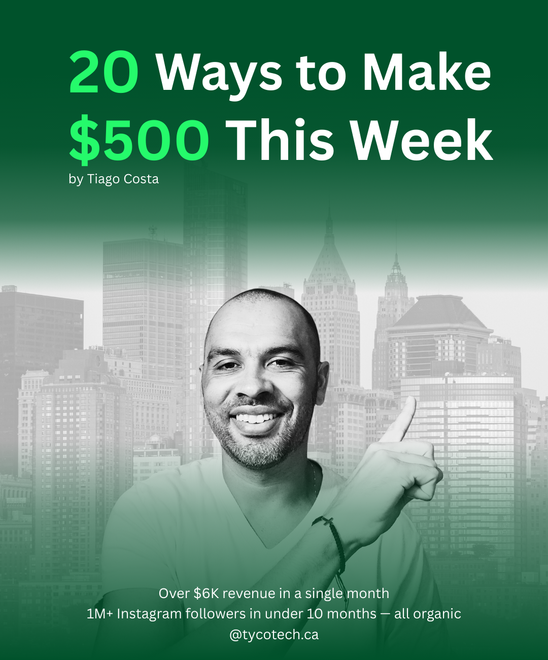 20 Ways to Make $500 This Week