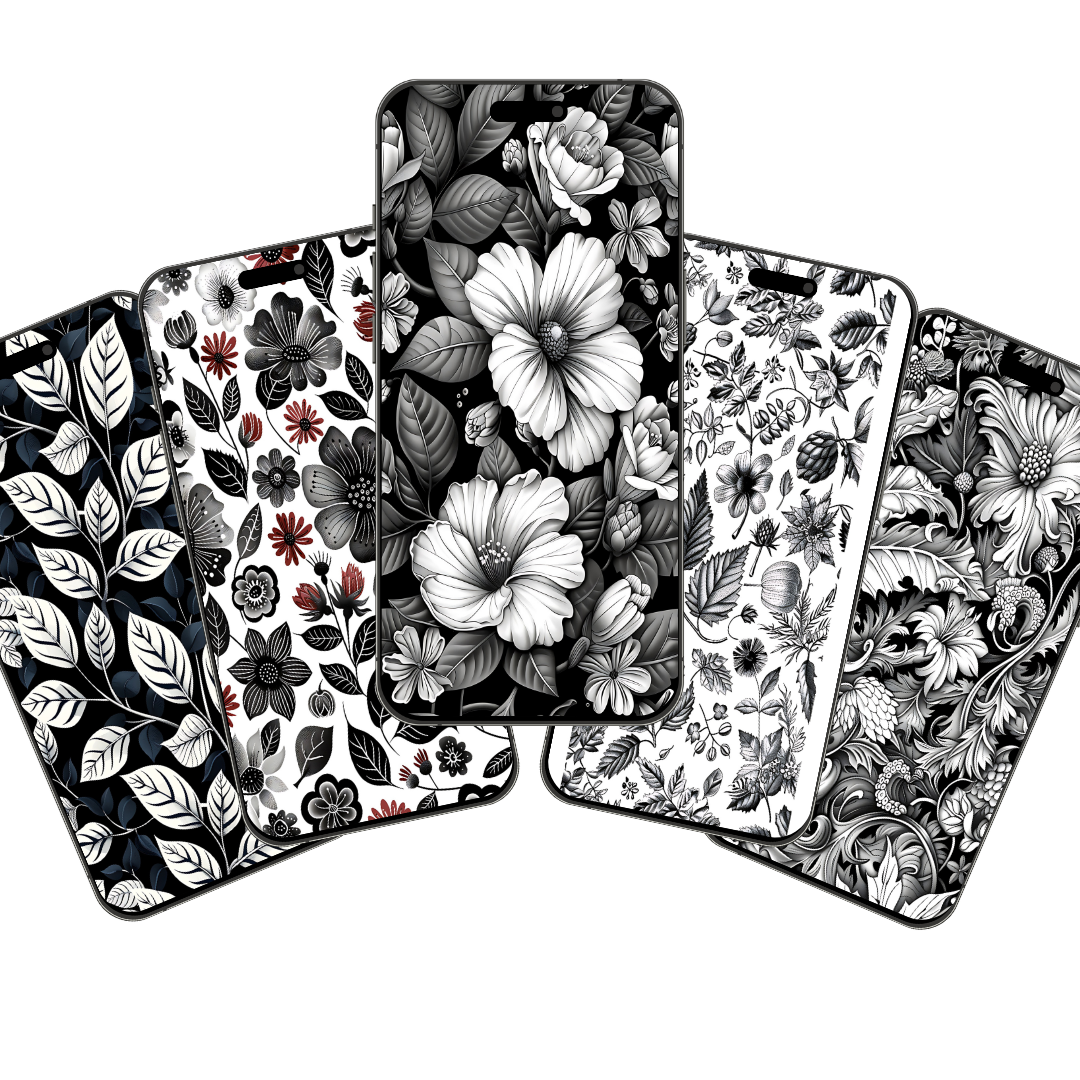 Botanical Noir Wallpapers